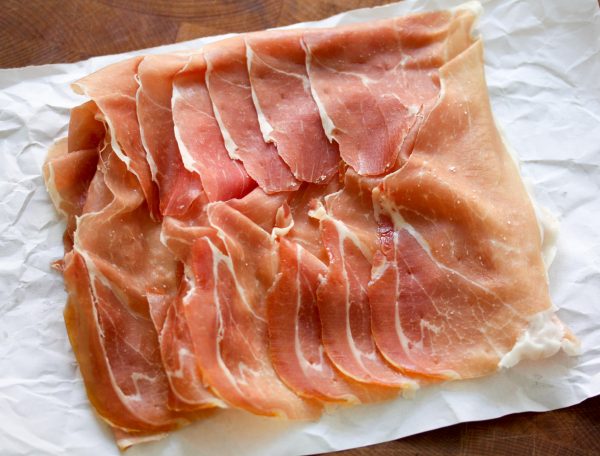 Gesneden san danieleham 2 Gesneden san danieleham